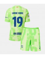 Barcelona Lamine Yamal #19 Alternativní dres pro děti 2024-25 Krátký Rukáv (+ trenýrky)